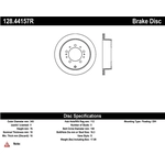 Order Rear Drilled Rotor by CENTRIC PARTS - 128.44157R For Your Vehicle