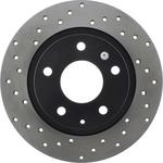Order CENTRIC PARTS - 128.45085R - Rear Drilled Rotor For Your Vehicle