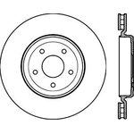 Order Rear Drilled Rotor by CENTRIC PARTS - 128.62103 For Your Vehicle