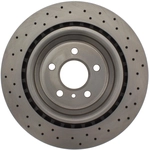 Order CENTRIC PARTS - 228.35127 - Rear Drilled Rotor For Your Vehicle
