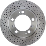Order Rear Drilled Rotor by CENTRIC PARTS - 228.37041 For Your Vehicle