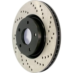 Order Rear Drilled Rotor by STOPTECH - 128.22021R For Your Vehicle