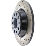 Order Rear Drilled Rotor by STOPTECH - 128.33129L For Your Vehicle