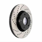 Order Rear Drilled Rotor by STOPTECH - 128.62058L For Your Vehicle