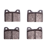 Order Rear High Performance Pads by DYNAMIC FRICTION COMPANY - 1115-0108-00 For Your Vehicle
