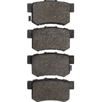 Order Rear High Performance Pads by DYNAMIC FRICTION COMPANY - 1115-0537-00 For Your Vehicle