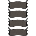 Order Rear High Performance Pads by DYNAMIC FRICTION COMPANY - 1115-0636-00 For Your Vehicle