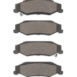 Order Rear High Performance Pads by DYNAMIC FRICTION COMPANY - 1115-0732-00 For Your Vehicle