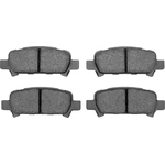 Order Rear High Performance Pads by DYNAMIC FRICTION COMPANY - 1115-0770-00 For Your Vehicle