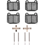 Order Rear High Performance Pads by DYNAMIC FRICTION COMPANY - 1115-0961-01 For Your Vehicle