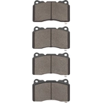 Order Rear High Performance Pads by DYNAMIC FRICTION COMPANY - 1115-1001-00 For Your Vehicle