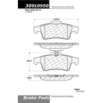 Order Rear High Performance Pads by STOPTECH - 309.10950 For Your Vehicle