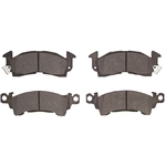 Order DYNAMIC FRICTION COMPANY - 4000-0122-00 - Rear Hybrid Pads For Your Vehicle