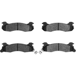 Order DYNAMIC FRICTION COMPANY - 4000-0204-00 - Rear Hybrid Pads For Your Vehicle