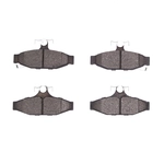 Order DYNAMIC FRICTION COMPANY - 4000-0295-00 - Rear Hybrid Pads For Your Vehicle