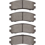 Order DYNAMIC FRICTION COMPANY - 4000-0383-00 - Rear Hybrid Pads For Your Vehicle