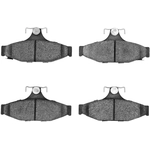 Order DYNAMIC FRICTION COMPANY - 4000-0413-00 - Rear Hybrid Pads For Your Vehicle