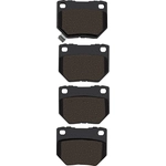 Order DYNAMIC FRICTION COMPANY - 4000-0461-10 - Rear Hybrid Pads For Your Vehicle