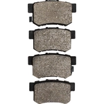 Order DYNAMIC FRICTION COMPANY - 4000-0537-00 - Rear Hybrid Pads For Your Vehicle