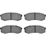 Order DYNAMIC FRICTION COMPANY - 4000-0606-00 - Rear Hybrid Pads For Your Vehicle