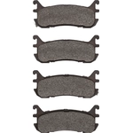 Order DYNAMIC FRICTION COMPANY - 4000-0636-00 - Rear Hybrid Pads For Your Vehicle