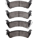 Order DYNAMIC FRICTION COMPANY - 4000-0666-00 - Rear Hybrid Pads For Your Vehicle