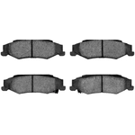 Order DYNAMIC FRICTION COMPANY - 4000-0732-00 - Rear Hybrid Pads For Your Vehicle