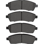 Order DYNAMIC FRICTION COMPANY - 4000-0757-00 - Rear Hybrid Pads For Your Vehicle