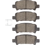 Order DYNAMIC FRICTION COMPANY - 4000-0770-00 - Rear Hybrid Pads For Your Vehicle