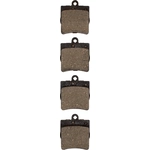 Order DYNAMIC FRICTION COMPANY - 4000-0779-00 - Rear Hybrid Pads For Your Vehicle