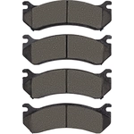 Order DYNAMIC FRICTION COMPANY - 4000-0785-00 - Rear Hybrid Pads For Your Vehicle