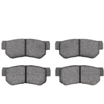 Order DYNAMIC FRICTION COMPANY - 4000-0813-00 - Rear Hybrid Pads For Your Vehicle