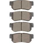 Order DYNAMIC FRICTION COMPANY - 4000-0813-00 - Rear Hybrid Pads For Your Vehicle