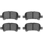 Order DYNAMIC FRICTION COMPANY - 4000-0828-00 - Rear Hybrid Pads For Your Vehicle