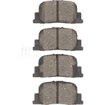 Order DYNAMIC FRICTION COMPANY - 4000-0835-00 - Rear Hybrid Pads For Your Vehicle