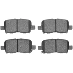 Order DYNAMIC FRICTION COMPANY - 4000-0865-00 - Rear Hybrid Pads For Your Vehicle