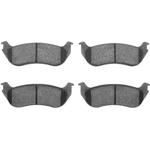 Order DYNAMIC FRICTION COMPANY - 4000-0881-00 - Rear Hybrid Pads For Your Vehicle