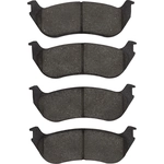 Order DYNAMIC FRICTION COMPANY - 4000-0881-00 - Rear Hybrid Pads For Your Vehicle