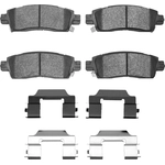 Order Rear Hybrid Pads by DYNAMIC FRICTION COMPANY - 4000-0883-01 For Your Vehicle