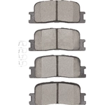 Order DYNAMIC FRICTION COMPANY - 4000-0885-00 - Rear Hybrid Pads For Your Vehicle