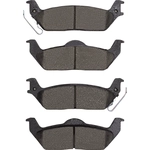 Order DYNAMIC FRICTION COMPANY - 4000-1012-00 - Rear Hybrid Pads For Your Vehicle
