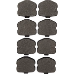 Order DYNAMIC FRICTION COMPANY - 4000-1042-00 - Rear Hybrid Pads For Your Vehicle