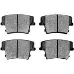 Order DYNAMIC FRICTION COMPANY - 4000-1057-00 - Rear Hybrid Pads For Your Vehicle