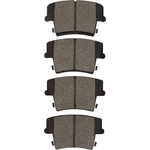 Order DYNAMIC FRICTION COMPANY - 4000-1057-00 - Rear Hybrid Pads For Your Vehicle