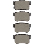 Order DYNAMIC FRICTION COMPANY - 4000-1086-00 - Rear Hybrid Pads For Your Vehicle