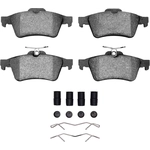 Order DYNAMIC FRICTION COMPANY - 4000-1095-01 - Rear Hybrid Pads For Your Vehicle