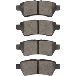 Order DYNAMIC FRICTION COMPANY - 4000-1101-00 - Rear Hybrid Pads For Your Vehicle