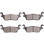 Order DYNAMIC FRICTION COMPANY - 4000-1120-00 - Rear Hybrid Pads For Your Vehicle