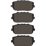Order DYNAMIC FRICTION COMPANY - 4000-1180-00 - Rear Hybrid Pads For Your Vehicle