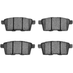 Order DYNAMIC FRICTION COMPANY - 4000-1259-00 - Rear Hybrid Pads For Your Vehicle